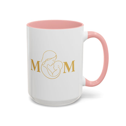 Elegant Mom Coffee Mug - Gold Accent | Perfect Gift for Mothers Day & Special Occasions