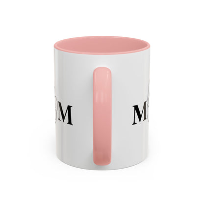 Mom Love Accent Coffee Mug - Perfect Gift for Mother's Day & Special Occasions