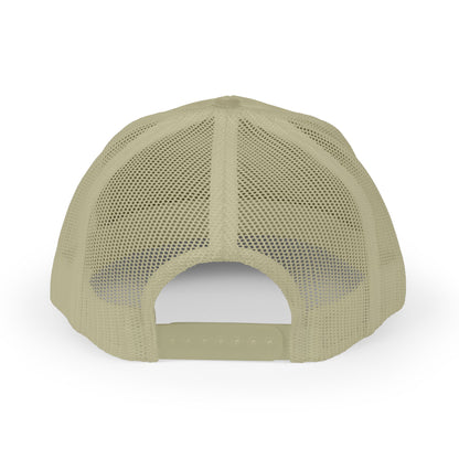 Father Names Line-Up Trucker Hat - Minimalist Black & White Design