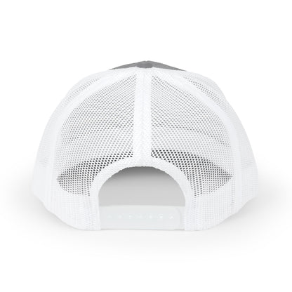 Father Names Line-Up Trucker Hat - Minimalist Black & White Design