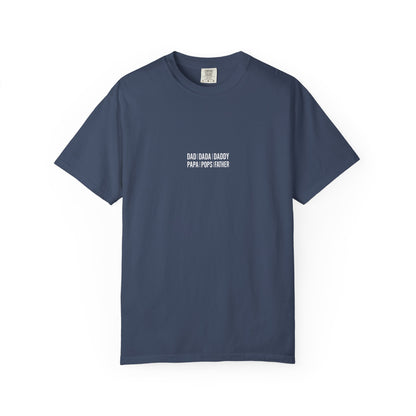 Playful T-shirt with 'Dad Dada Daddy' Design, Gifts for Father's Day, Everyday Wear, Family Gatherings, Dad Shirt