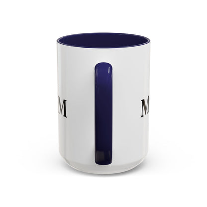 Mom Love Accent Coffee Mug - Perfect Gift for Mother's Day & Special Occasions