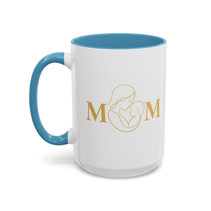 Elegant Mom Coffee Mug - Gold Accent | Perfect Gift for Mothers Day & Special Occasions
