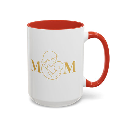 Elegant Mom Coffee Mug - Gold Accent | Perfect Gift for Mothers Day & Special Occasions