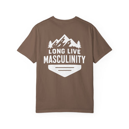 Long Live Masculinity T-Shirt, Unisex Graphic Tee, Gift for Him, Outdoor Adventure Shirt, Casual Wear, Fathers Day Gift