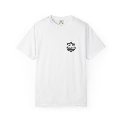 Long Live Masculinity T-Shirt, Unisex Graphic Tee, Gift for Him, Outdoor Adventure Shirt, Casual Wear, Fathers Day Gift