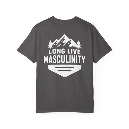 Long Live Masculinity T-Shirt, Unisex Graphic Tee, Gift for Him, Outdoor Adventure Shirt, Casual Wear, Fathers Day Gift