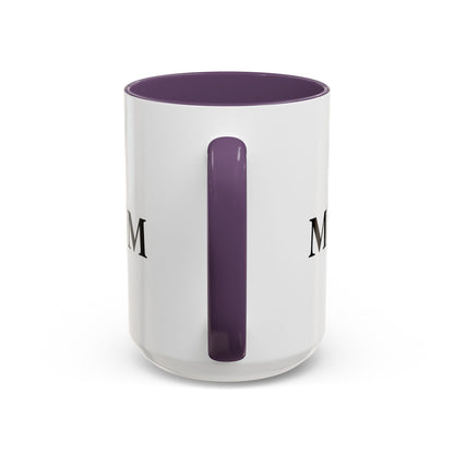 Mom Love Accent Coffee Mug - Perfect Gift for Mother's Day & Special Occasions