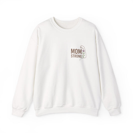 Mom Strong Crewneck Sweatshirt - Unisex Heavy Blend™