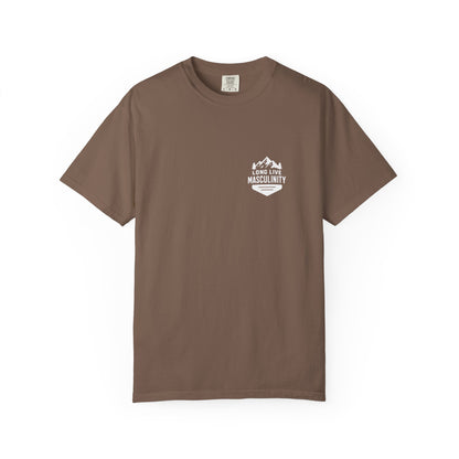 Long Live Masculinity T-Shirt, Unisex Graphic Tee, Gift for Him, Outdoor Adventure Shirt, Casual Wear, Fathers Day Gift