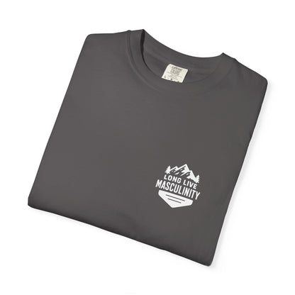 Long Live Masculinity T-Shirt, Unisex Graphic Tee, Gift for Him, Outdoor Adventure Shirt, Casual Wear, Fathers Day Gift