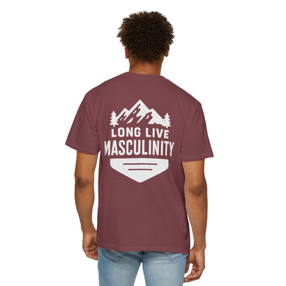 Long Live Masculinity T-Shirt, Unisex Graphic Tee, Gift for Him, Outdoor Adventure Shirt, Casual Wear, Fathers Day Gift