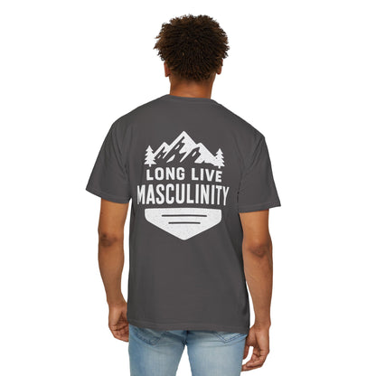 Long Live Masculinity T-Shirt, Unisex Graphic Tee, Gift for Him, Outdoor Adventure Shirt, Casual Wear, Fathers Day Gift