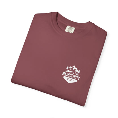 Long Live Masculinity T-Shirt, Unisex Graphic Tee, Gift for Him, Outdoor Adventure Shirt, Casual Wear, Fathers Day Gift