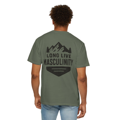 Long Live Masculinity T-Shirt, Unisex Graphic Tee, Gift for Him, Outdoor Adventure Shirt, Casual Wear, Fathers Day Gift