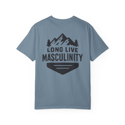 Long Live Masculinity T-Shirt, Unisex Graphic Tee, Gift for Him, Outdoor Adventure Shirt, Casual Wear, Fathers Day Gift
