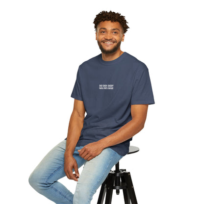 Playful T-shirt with 'Dad Dada Daddy' Design, Gifts for Father's Day, Everyday Wear, Family Gatherings, Dad Shirt